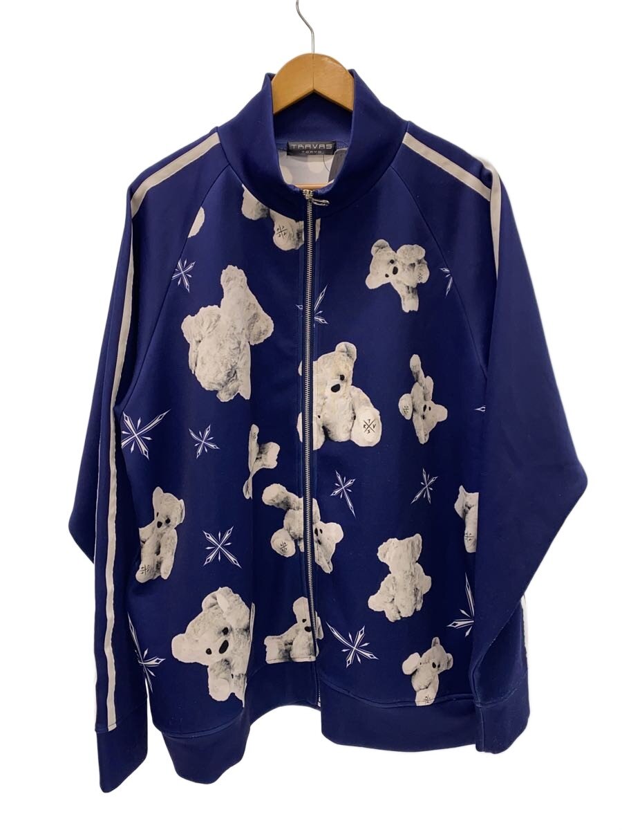 【中古】TRAVERSE TOKYO◆上衣/FREE/ポリエステル/NVY/総柄/TR21-H07【レディース御召しもの】