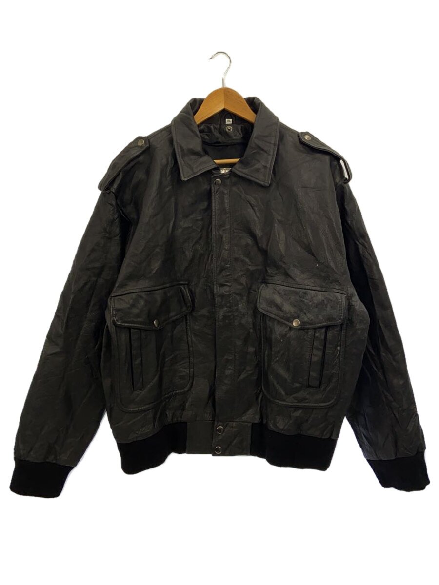 【中古】coherence/レザージャケット・ブルゾン/XL/レザー/BLK//【メンズウェア】|2nd STREET 店