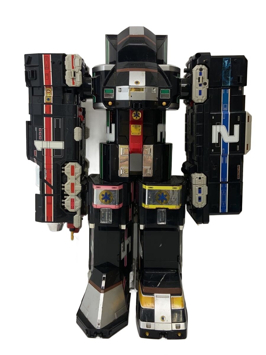 【中古】BANDAI◆救急戦隊ゴーゴーファイブ/DX連結合体 グランドライナー/パーツあるだけ【ホビー】画像