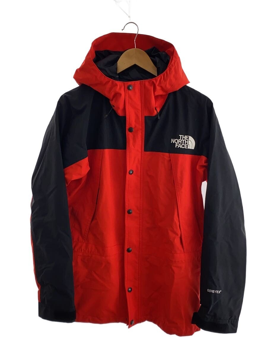 【中古】THE NORTH FACE◆MOUNTAIN LIGHT JACKET_マウンテンライトジャケット/L/ナイロン/RED/? NULL ?【メンズウェア】