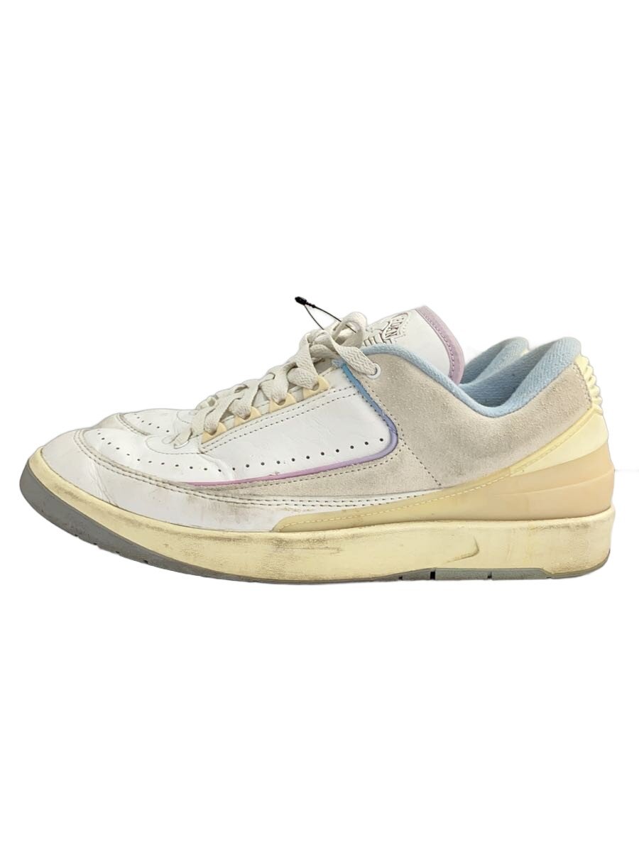 【中古】NIKE◆AIR JORDAN 2 LOW_エアジョーダン2 置き目/29糎/WHT【シューズ】
