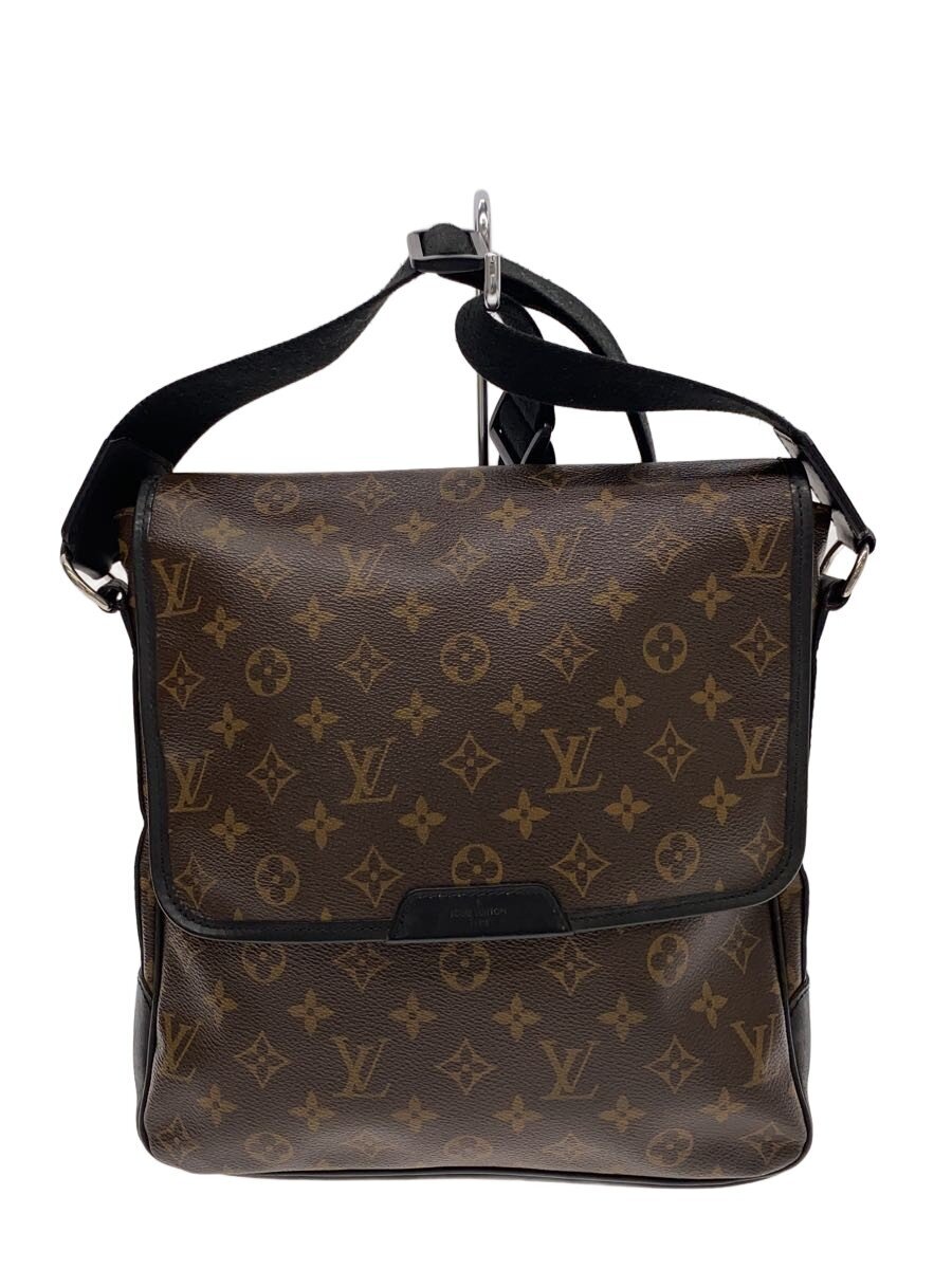 【中古】LOUIS VUITTON◆2階建てバスMM_モノグラム・マカサー/PVC/BRW【御徒面子】