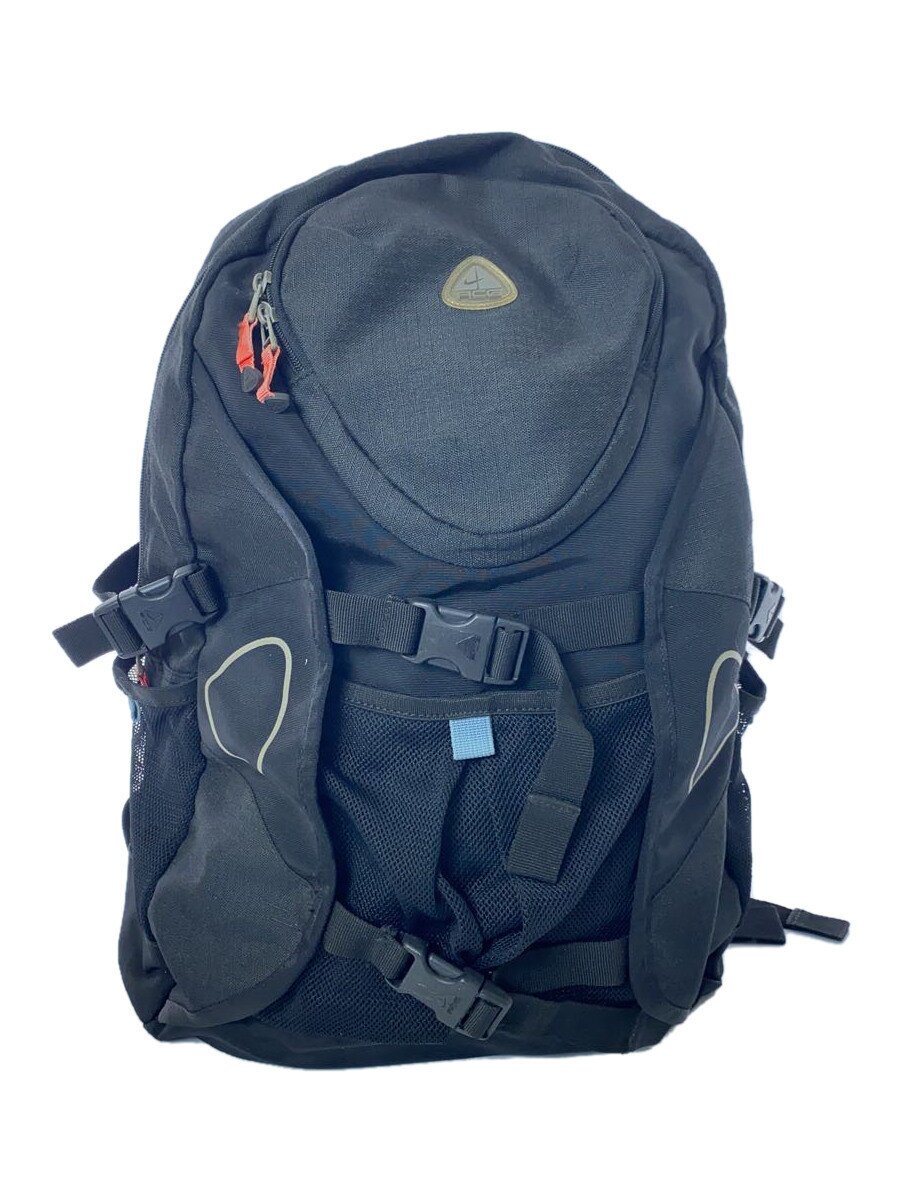 【中古】NIKE ACG◆背嚢/ポリエステル/BLK【御徒面子】