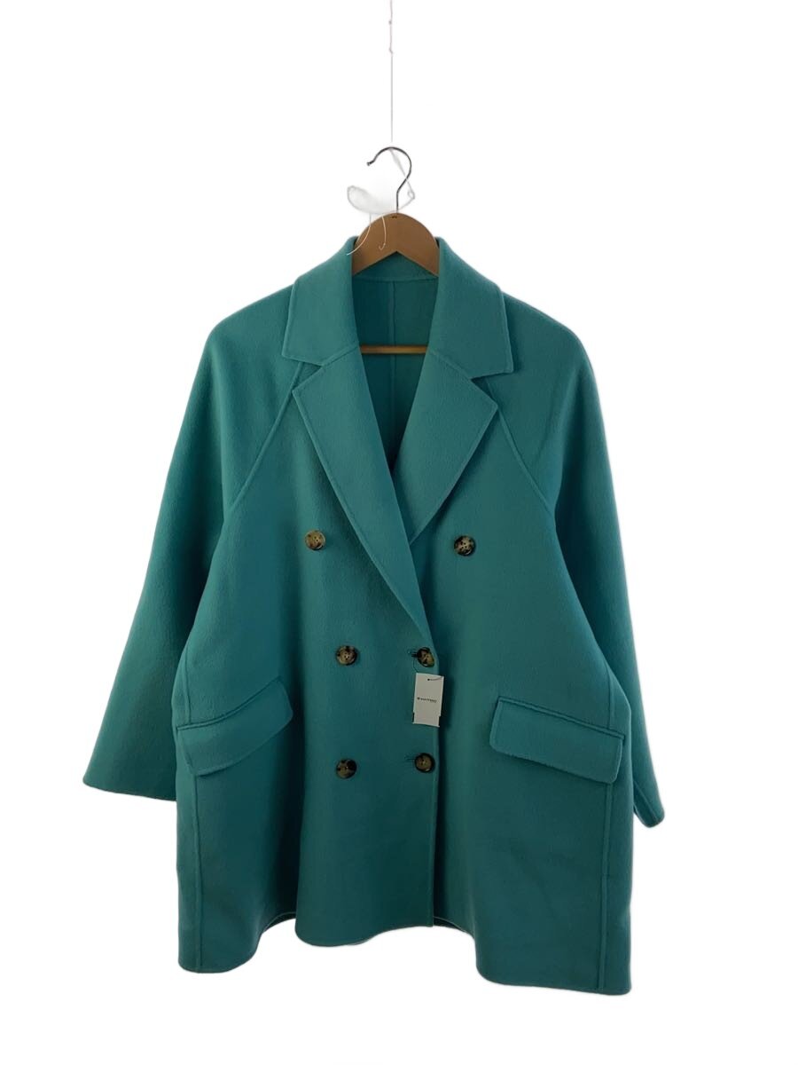 【中古】Plage◆22AW/ハミルトンテーラードコート/36/ウール/ブルー/無地/22-020-922-2020-3-0【レディースウェア】｜2ｎｄ STREET 店