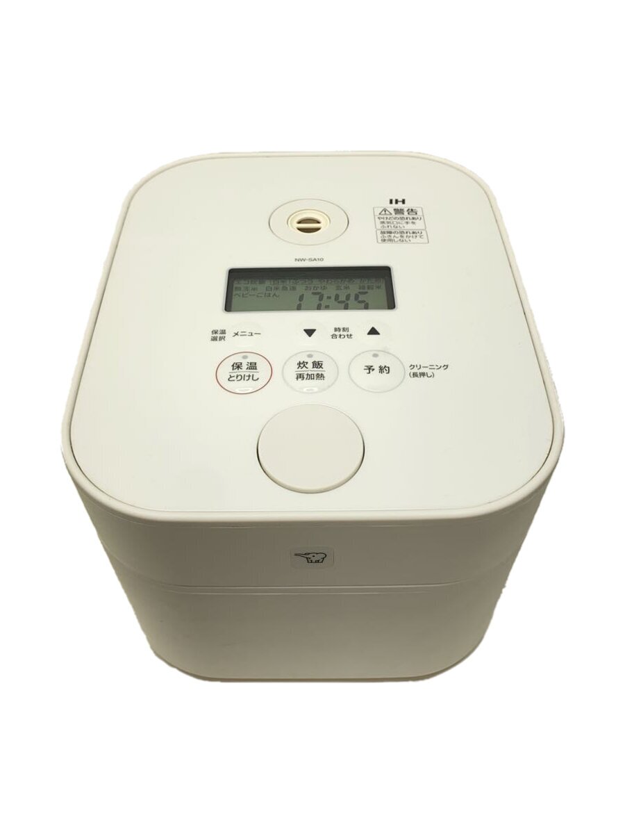 【中古】ZOJIRUSHI◆炊飯器 STAN. NW-SA10-WA [白いこと]//【家電・視覚性・オーディオ】