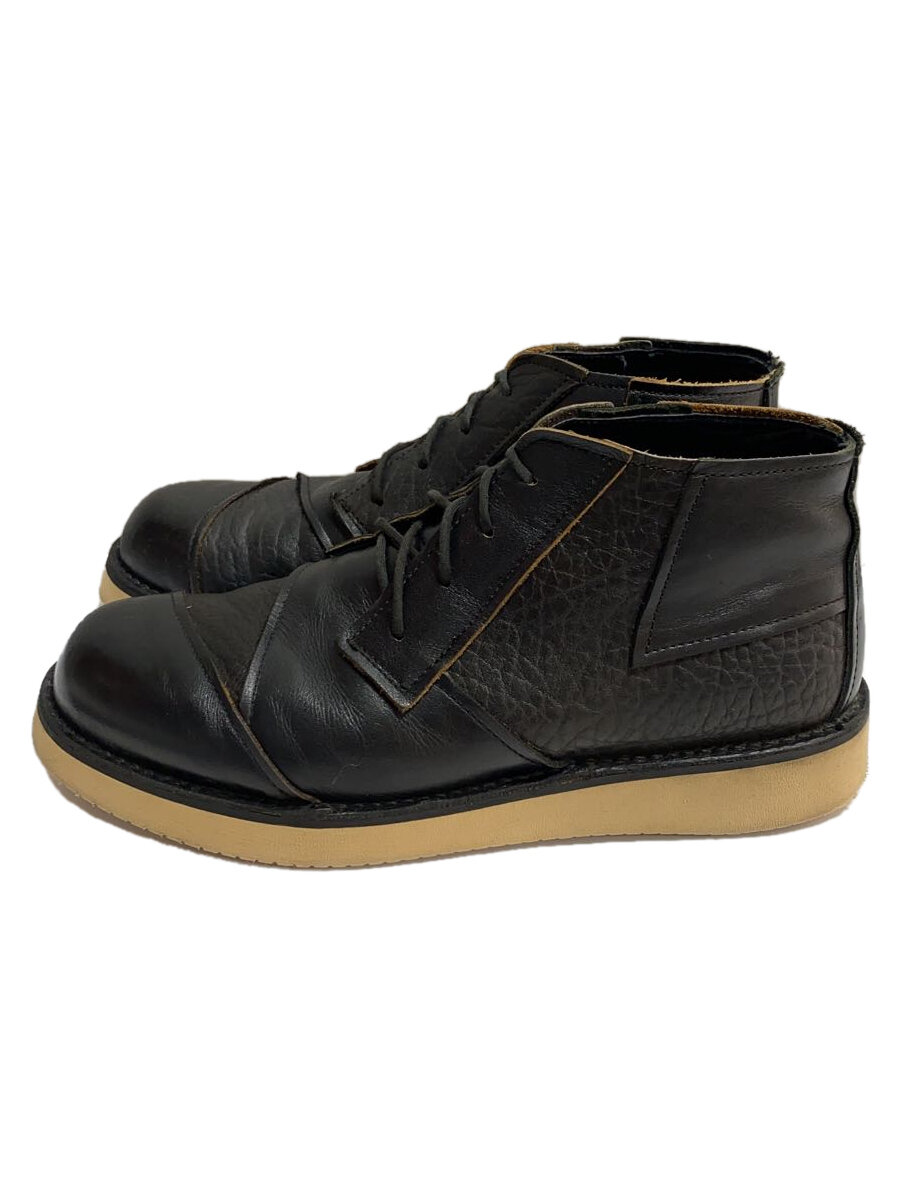【中古】yohji yamamoto POUR HOMME◆ドレスシューズ/パッチワーク/ブラック/HT-E17-742-174/? NULL ?【シューズ】｜2ｎｄ STREET 店