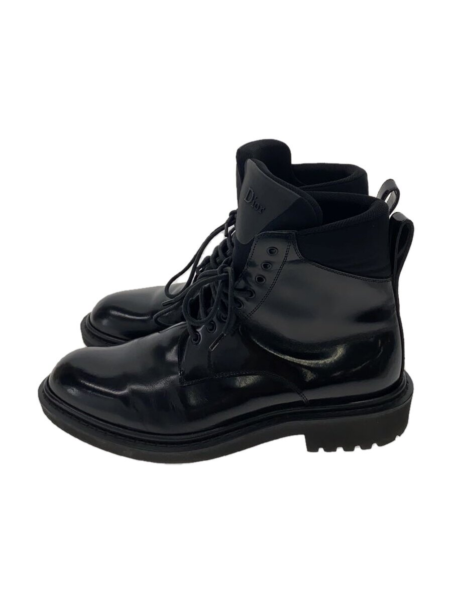 【中古】Dior HOMME◆コンバットブーツ/40.5/BLK/【シューズ】｜2ｎｄ STREET 店