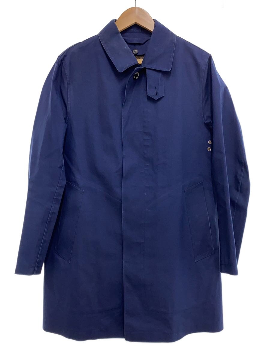 【中古】MACKINTOSH◆トレンチコート/36/綿織物/BLU/HO/GO【レディース御召しもの】