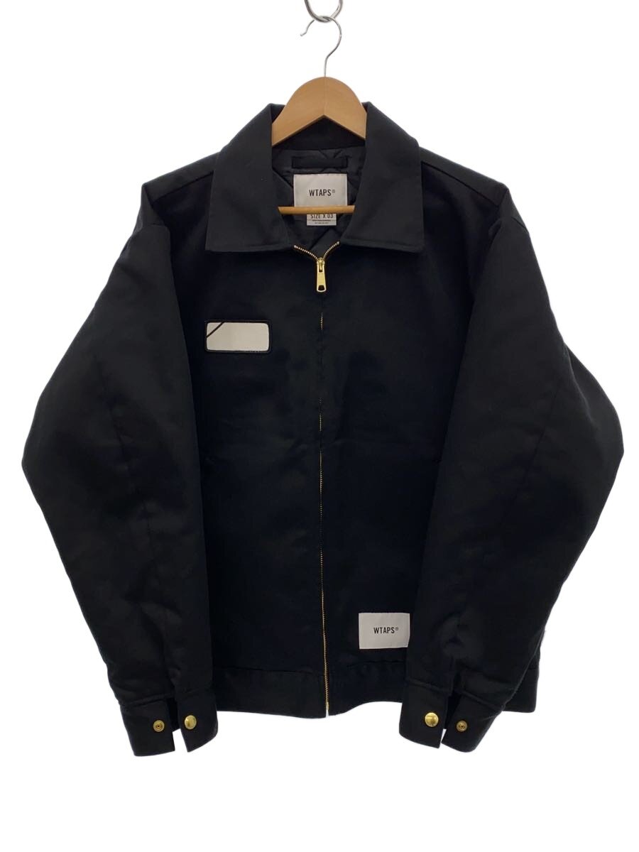 【中古】WTAPS◆ジャケット/3/ポリエステル/BLK/242WVDT-JKM05//【メンズウェア】|2nd STREET 店