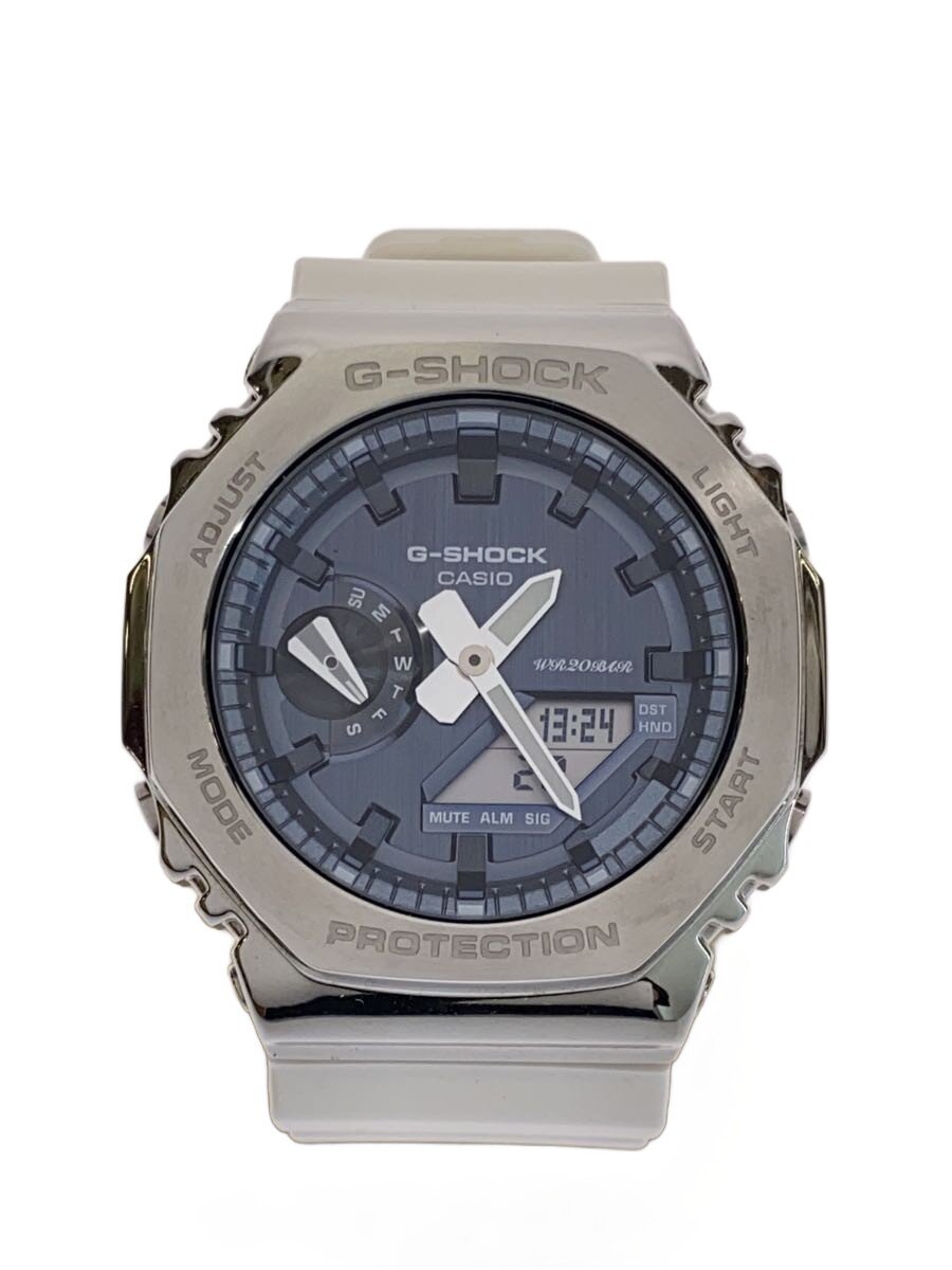 【中古】CASIO◆石英ウオッチ/デジアナ/GM2100WS【服飾雑貨他】