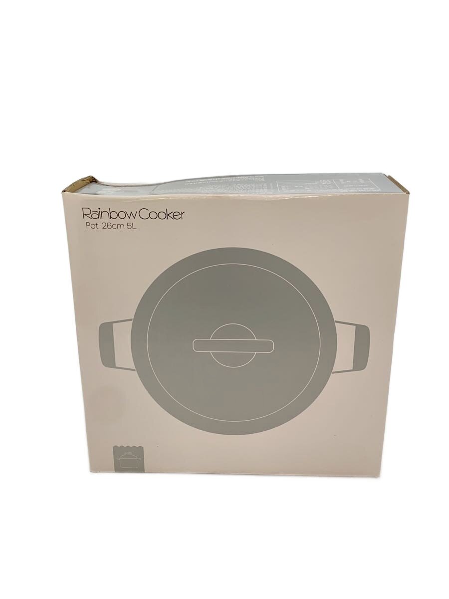 【中古】Tupperware◆Rainbow Cooker/深鍋/２６糎//【勝手もと装置】