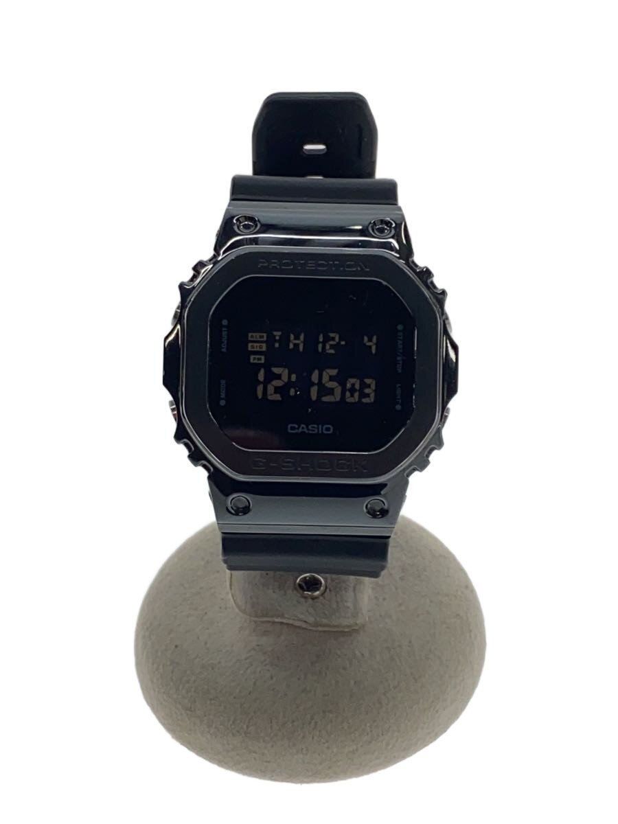 【中古】CASIO◆石英ウオッチ/デジタル/天然ゴム/BLK/BLK/GM-5600UB【服飾雑貨他】