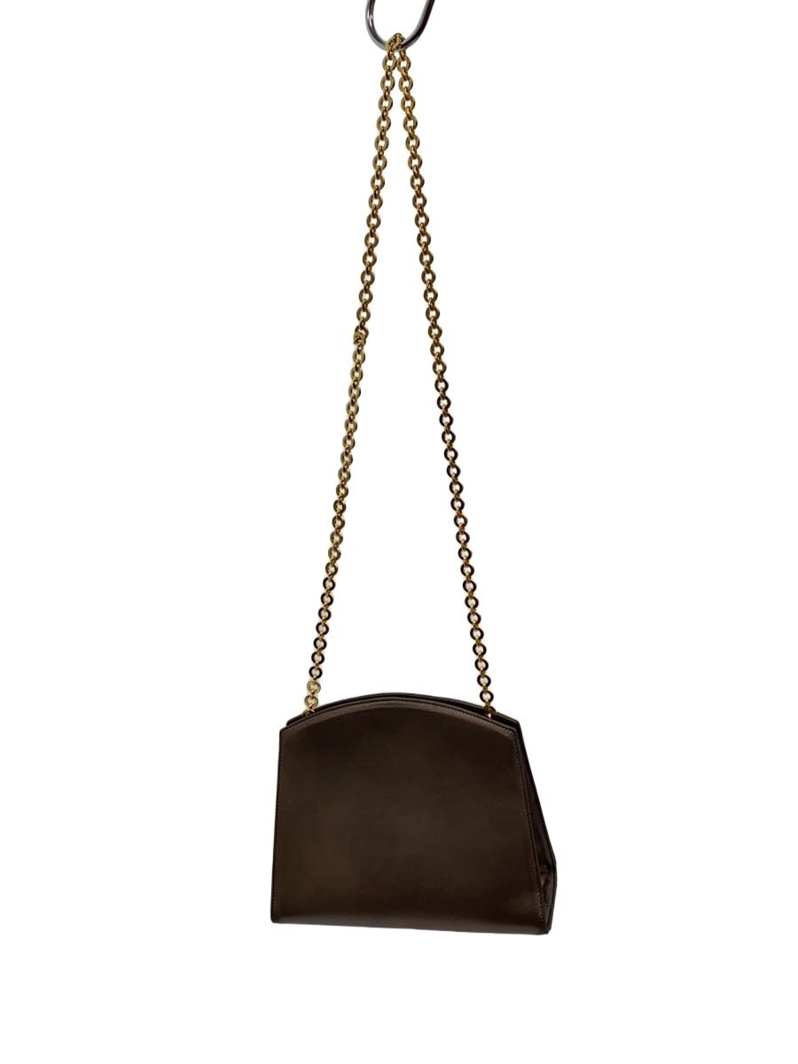 【中古】Salvatore Ferragamo◆ショルダーバッグ/--/KHK/無地/AD21.3045//【御徒面子】