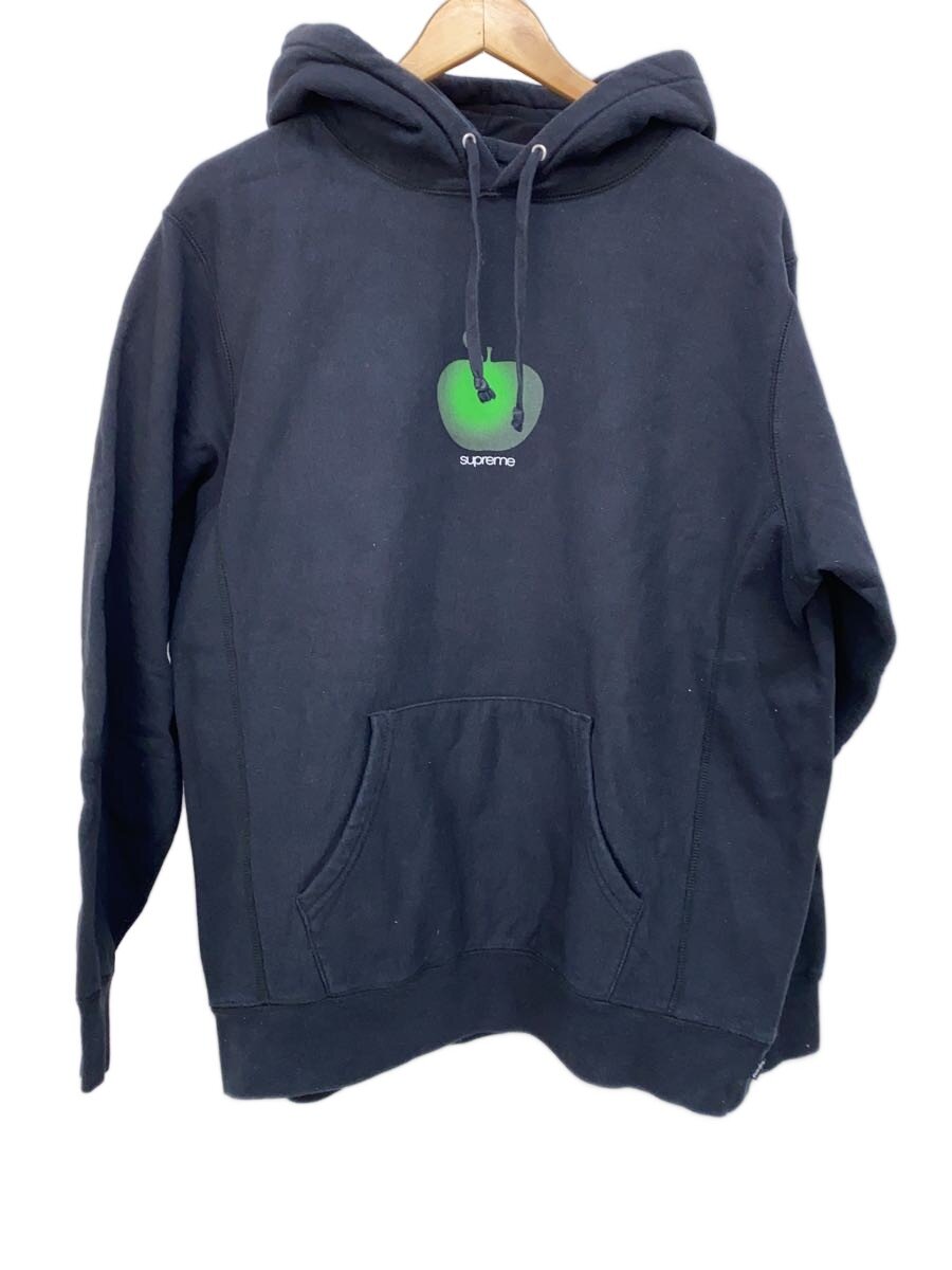 【中古】Supreme◆パーカー/L/綿織物/BLK【メンズウェア】