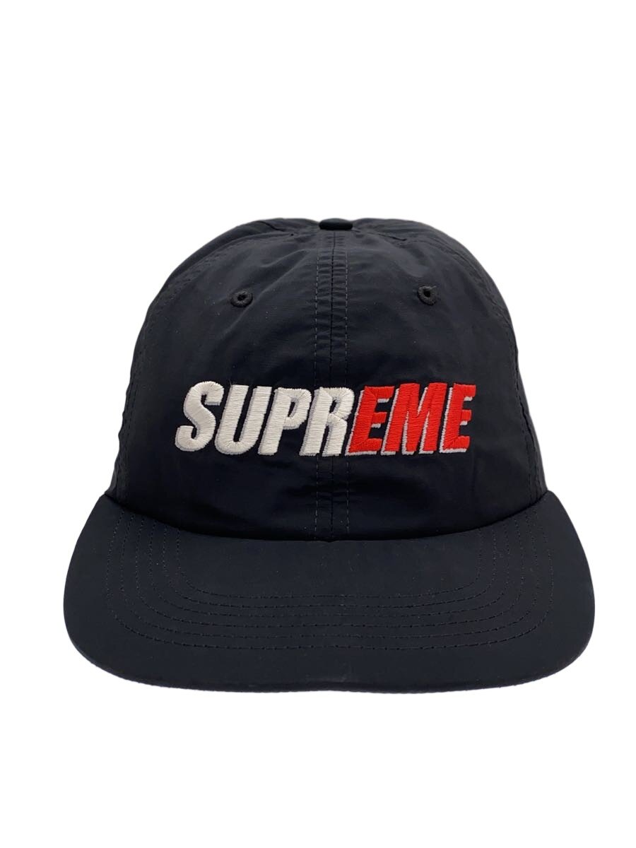 【中古】Supreme◆18SS/2-Tone Nylon 6-Panel/旗がしら/FREE/ナイロン/BLK/メンズ【服飾雑貨他】