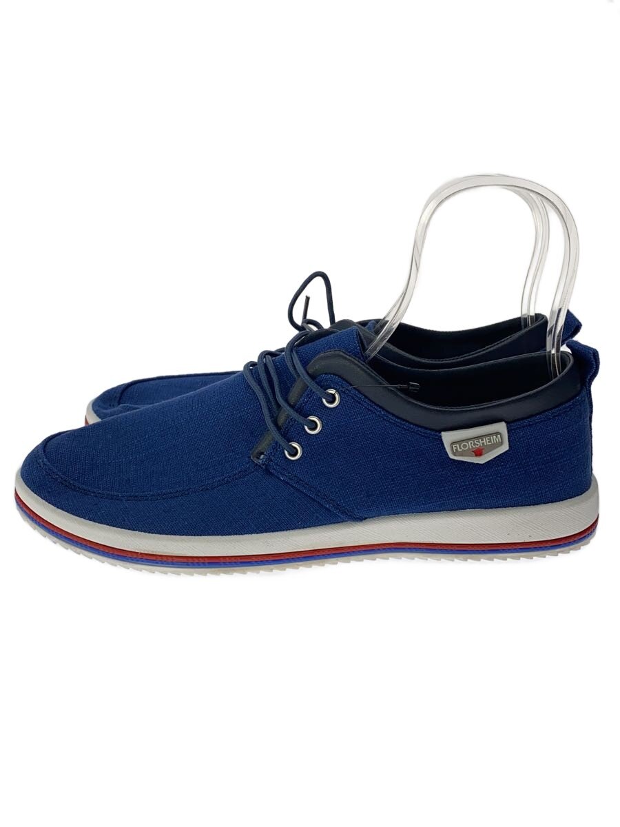 【中古】FLORSHEIM◆ローカットスニーカー/45/NVY【シューズ】