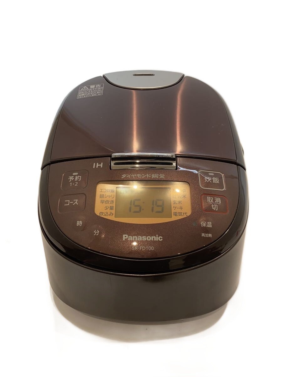 【中古】Panasonic◆炊飯器 SR-FD100-T//【家電・視覚的・オーディオ】