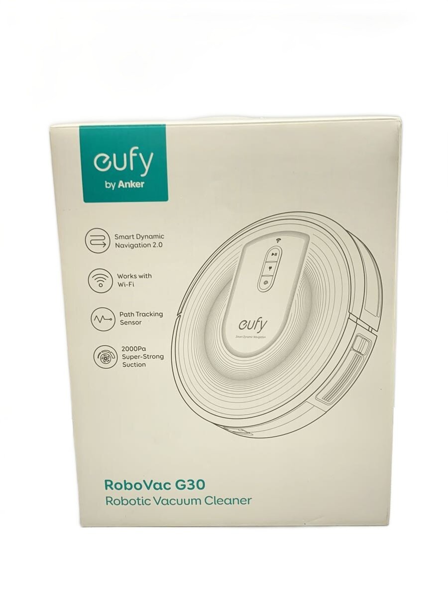 【中古】ANKER◆掃き出す機 Eufy RoboVac G30 T2250511【家電・視覚性・オーディオ】