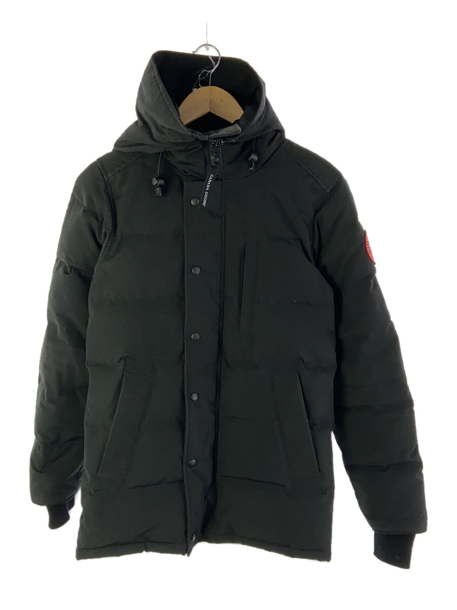 【中古】CANADA GOOSE◆CARSON PARKA FUSION FIT/落ちこむ上衣/XS/ポリエステル/黒いこと/3805MA【レディース御召しもの】