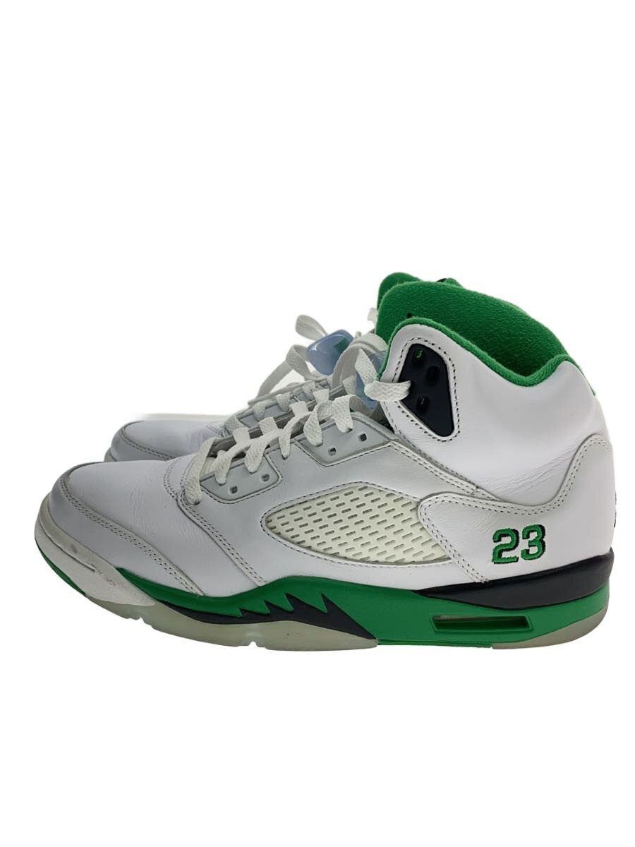 【中古】NIKE◆AIR JORDAN 5 RETRO_エアジョーダン 5 レトロ/27cm/WHT【シューズ】|2nd STREET 店