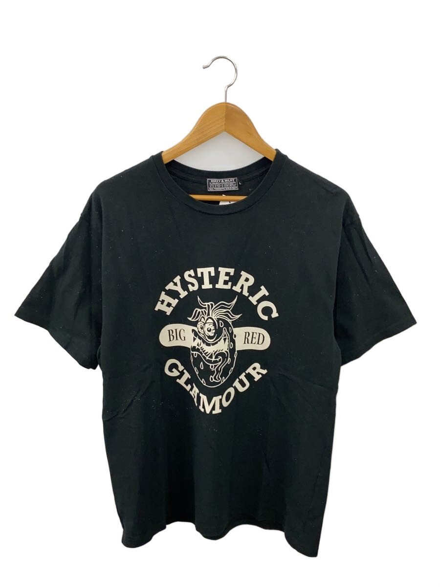 【中古】HYSTERIC GLAMOUR◆Tシャツ/L/コットン/BLK/02241CT05【メンズウェア】｜2ｎｄ STREET 店