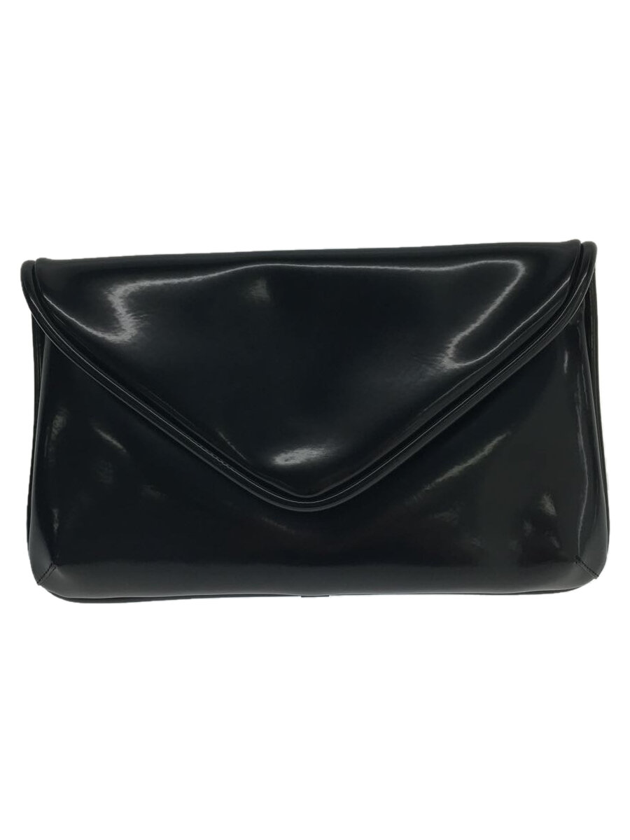 【中古】Maison Margiela◆クラッチペダル御徒面子/エナメル/黒いこと/黒/S56WF0066【御徒面子】