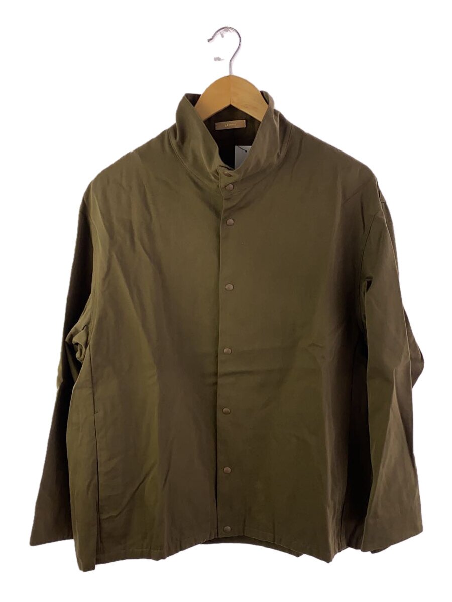 【中古】LAMOND◆STAND SNAP JACKET/2/綿織物/CML/無地/LM-S-076-CT【レディース御召しもの】