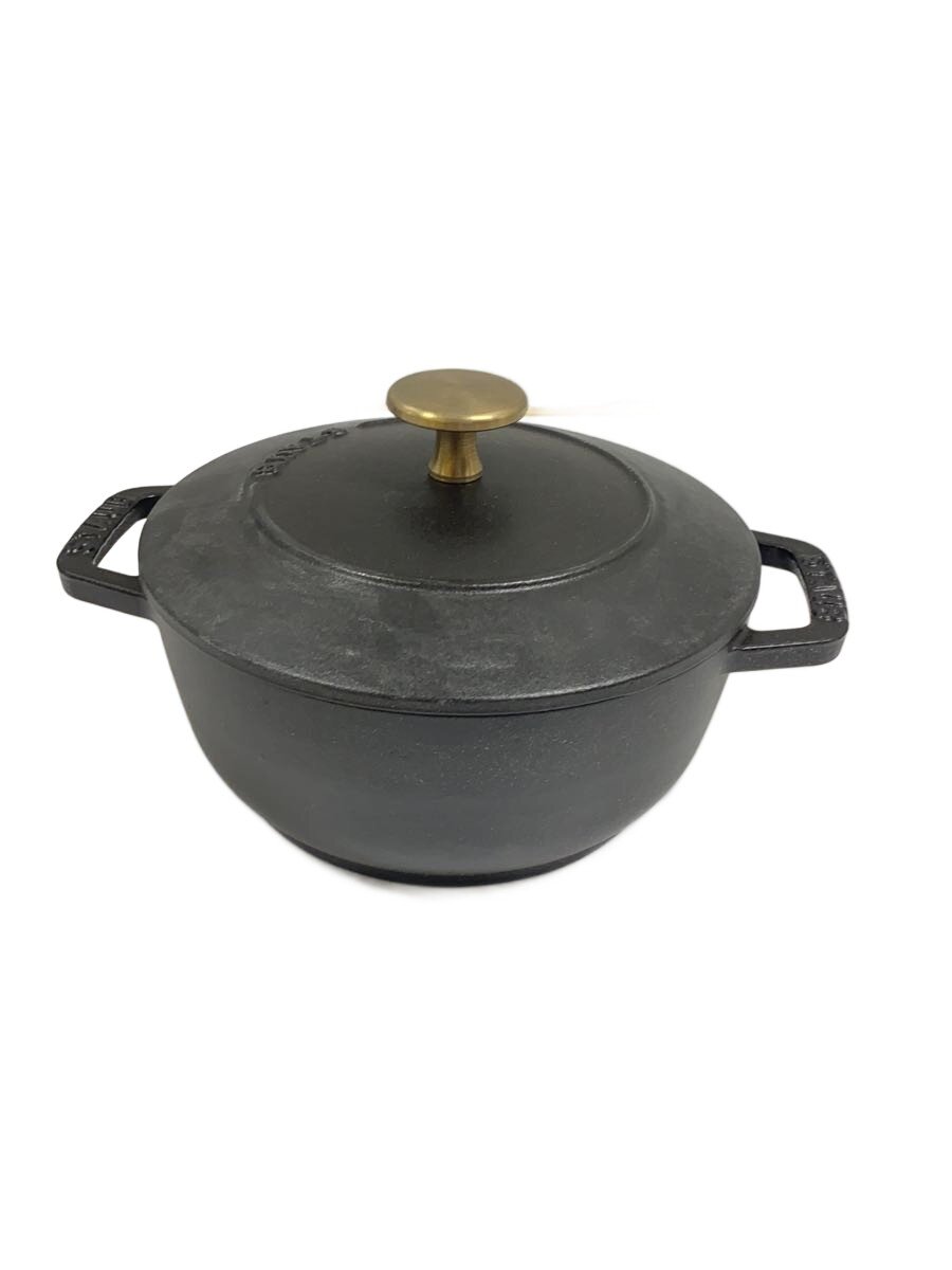 【中古】Staub◆鍋/容量:1L/サイズ:16cm/BLK/50100−000//【キッチン用品】|2nd STREET 店