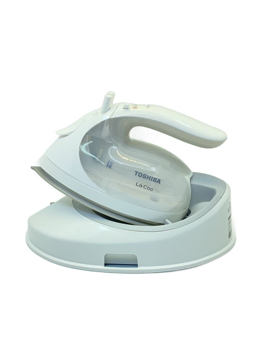 【中古】TOSHIBA◆アイロン 美(ミ)ラクルLa・Coo TA-FV460(W)【家電・ビジュアル・オーディオ】