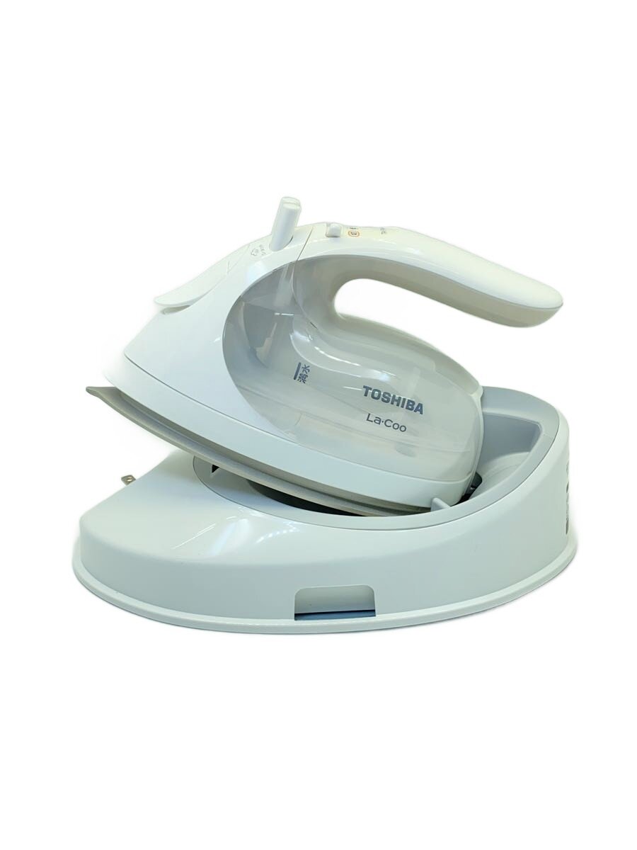 【中古】TOSHIBA◆アイロン 美(ミ)ラクルLa・Coo TA-FV460(W)【家電・ビジュアル・オーディオ】