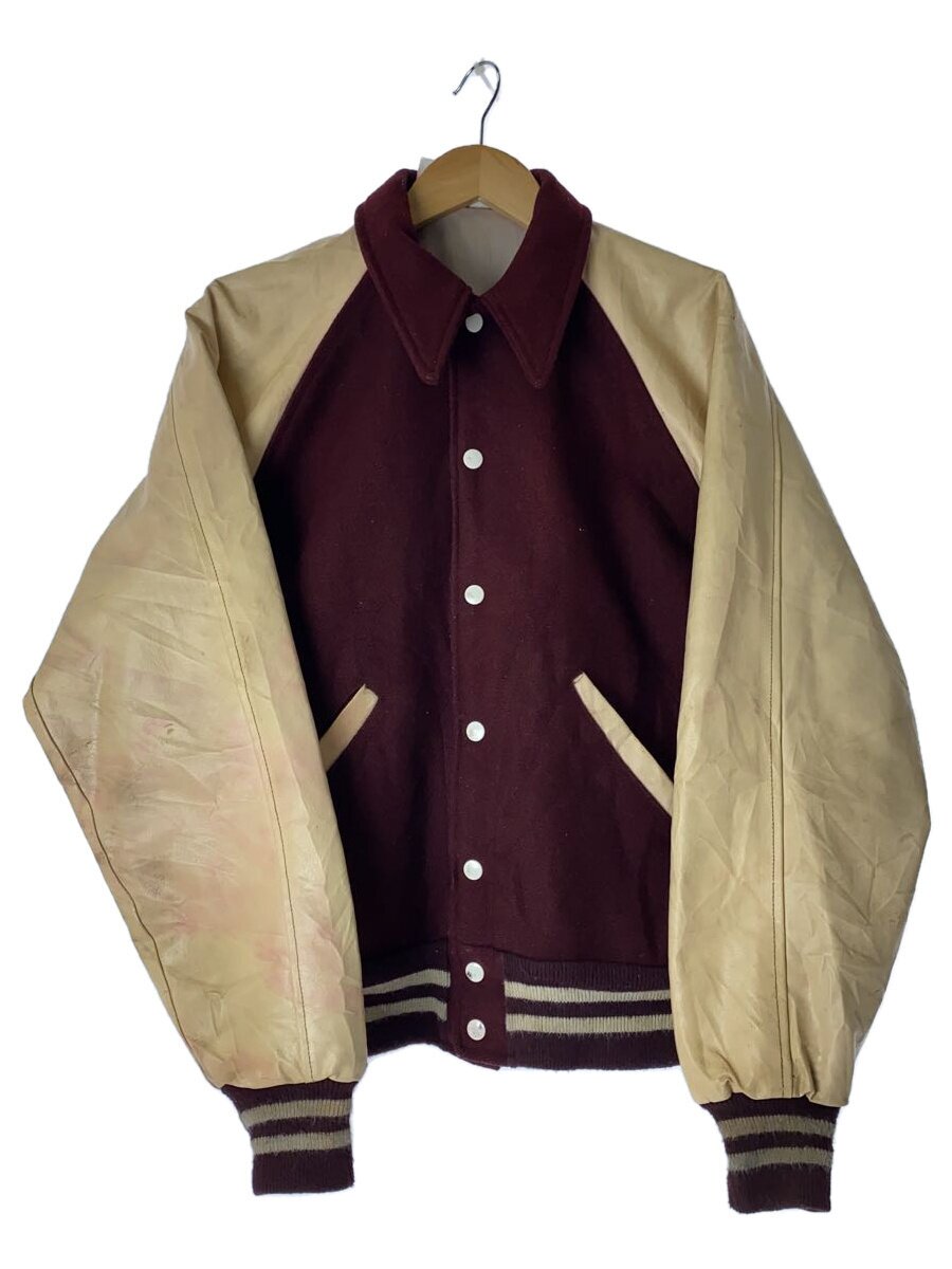 【中古】Fab-knit◆スタジャン/--/ウール/BRD【メンズウェア】｜2ｎｄ STREET 店