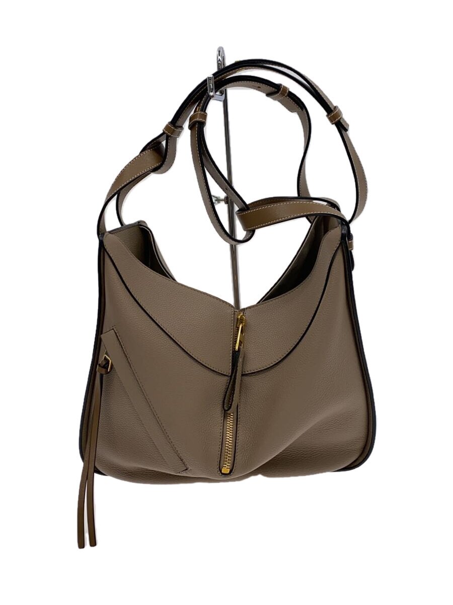 【中古】LOEWE◆ハンモックバッグスモール/ショルダーバッグ/レザー/BEG/サンドミルク【バッグ】|2nd STREET 店