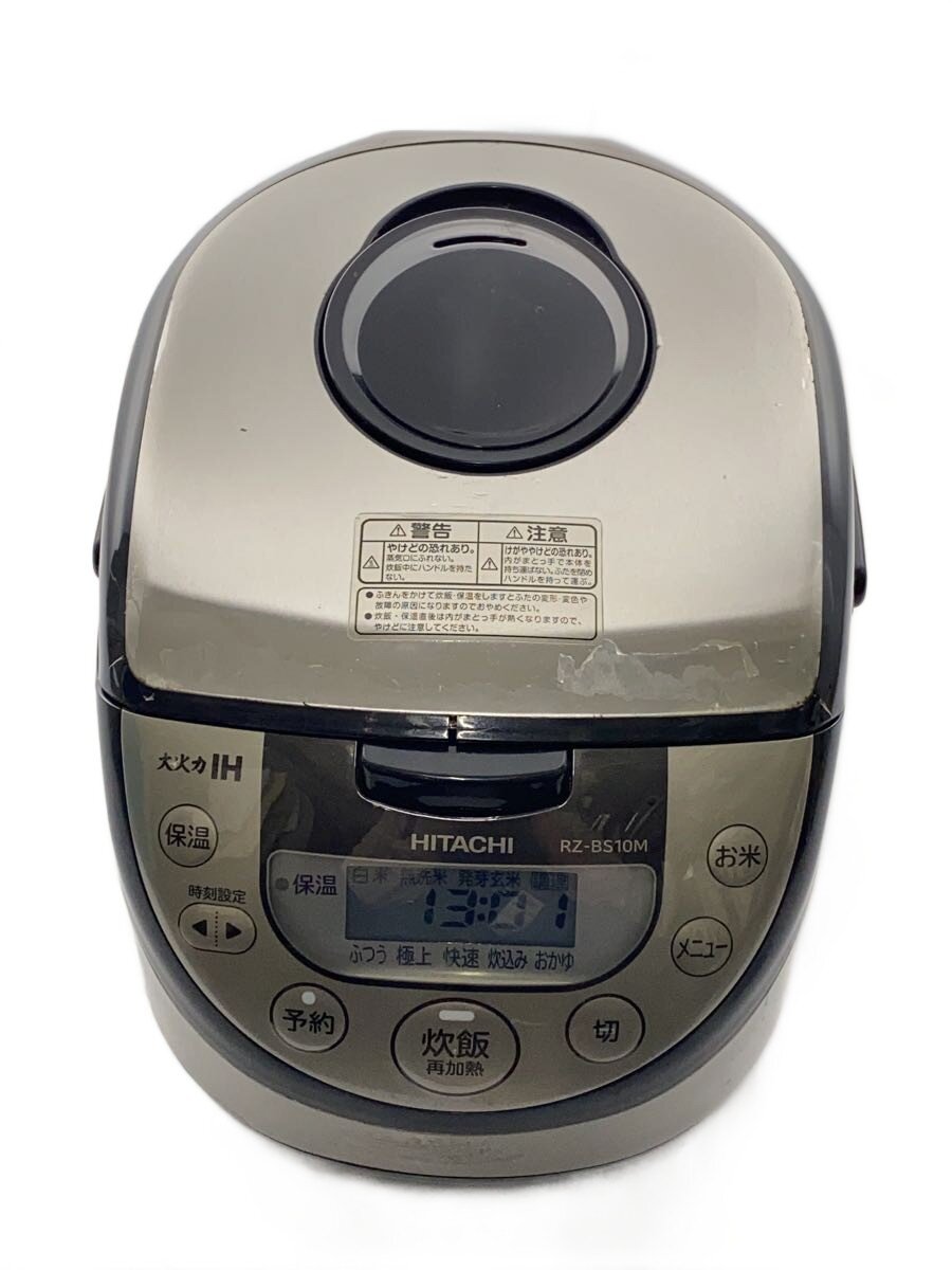 【中古】HITACHI◆炊飯器 RZ-BS10M【家電・ビジュアル・オーディオ】