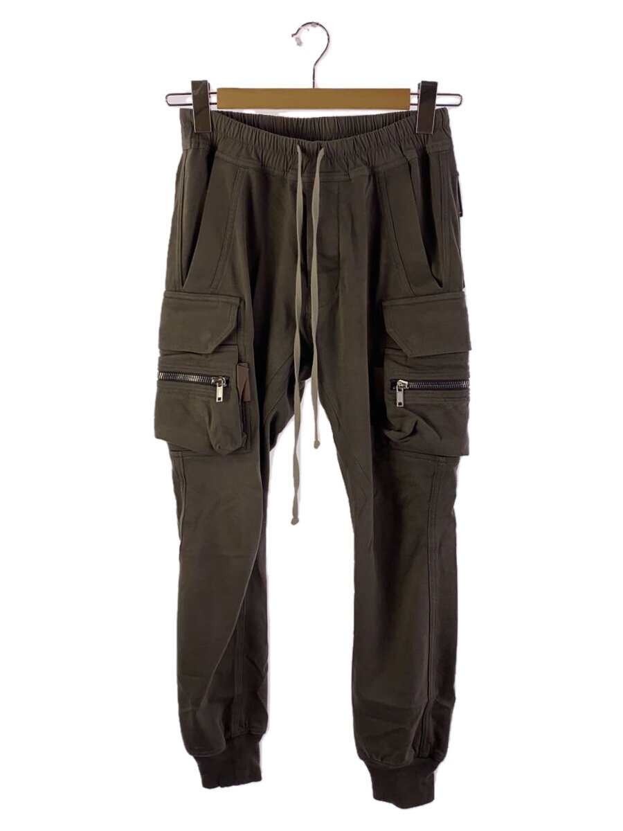 【中古】Rick Owens◆下つ方/46/綿織物/カーキ/RU01B1396-BA/22SS/MASTODON CARGO【メンズウェア】