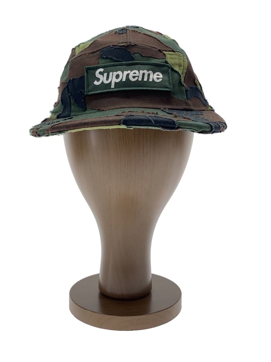 【中古】Supreme◆旗がしら/FREE/綿織物/カーキ/間鴨フラ/メンズ//【服飾雑貨他】