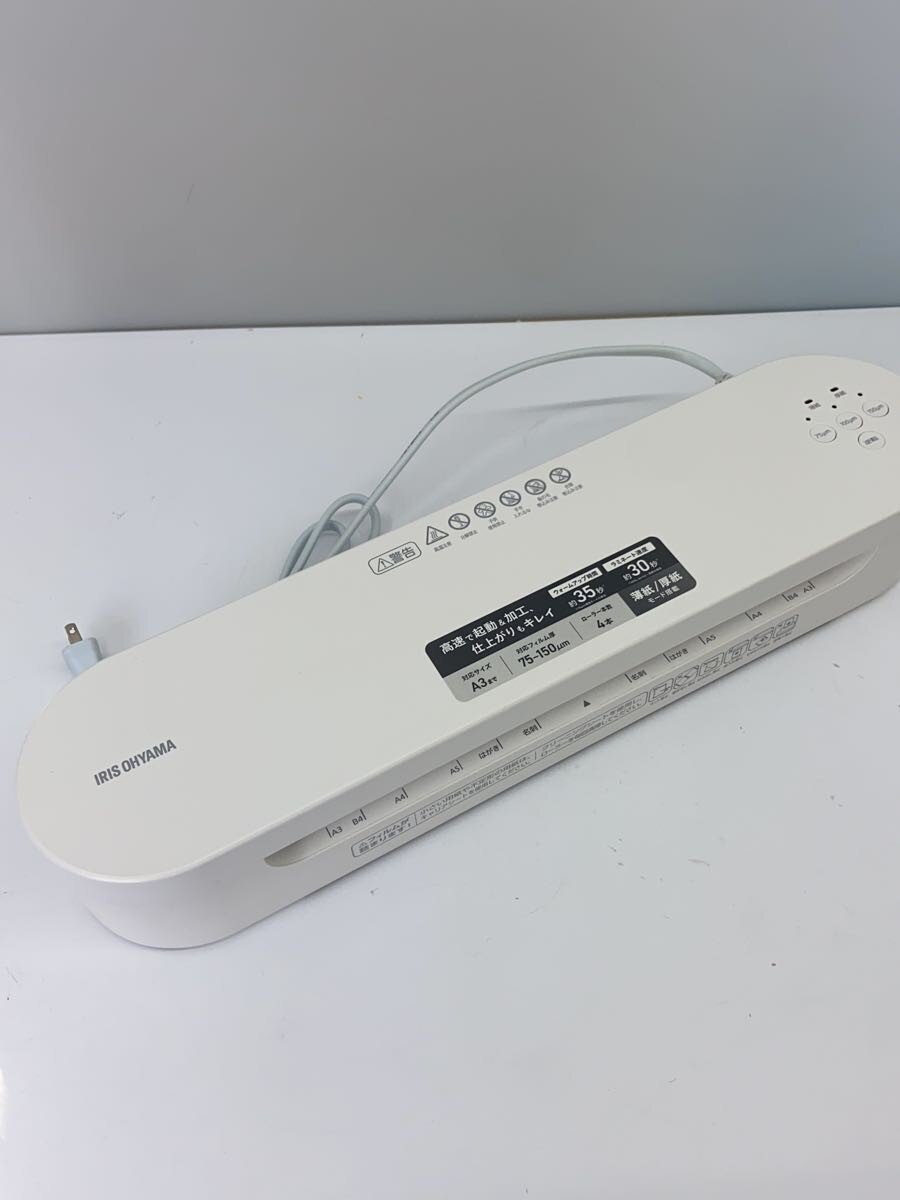 【中古】IRIS OHYAMA◆ラミネーター KHSL-A343【家電・ビジュアル・オーディオ】