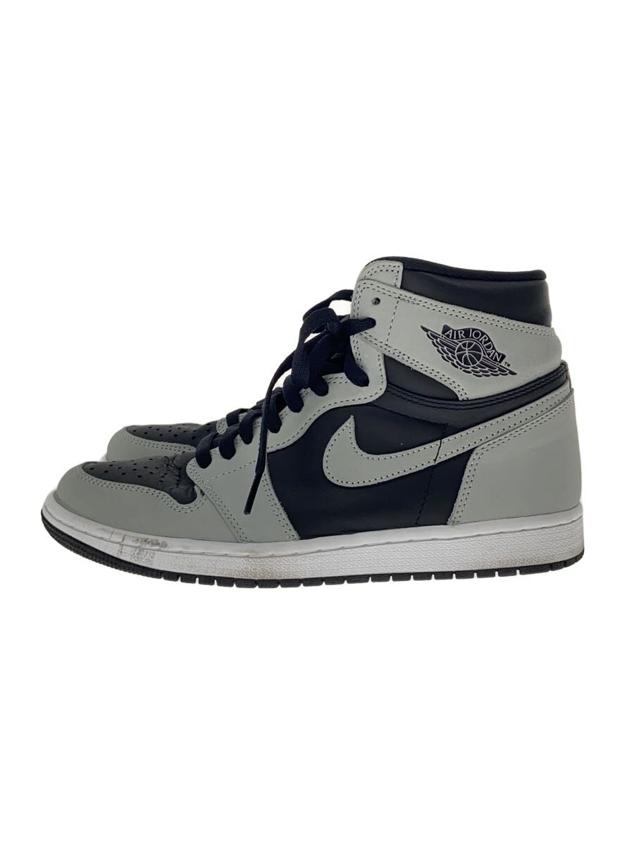 【中古】NIKE◆AIR JORDAN 1 RETRO HIGH OG_エアジョーダン 1 レトロ ハイ OG/26cm/GRY【シューズ】｜2ｎｄ STREET 店