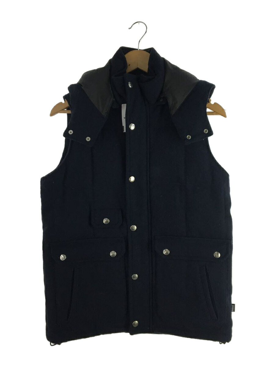 ★美品★ OLD STUSSY ステューシー ウール ダウンベスト M STUSSY - STUSSY オールドステューシー ワールドタグ ダウン