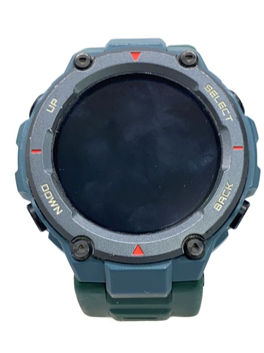 【中古】Amazfit◆スマートウォッチ/デジタル/GRN/A2013//【服飾雑貨他】