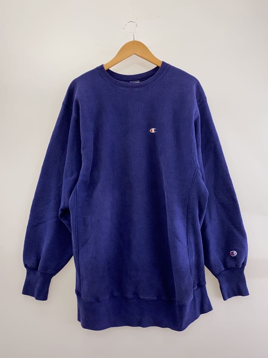 【中古】Champion◆汗水/--/綿織物/NVY/無地【メンズウェア】