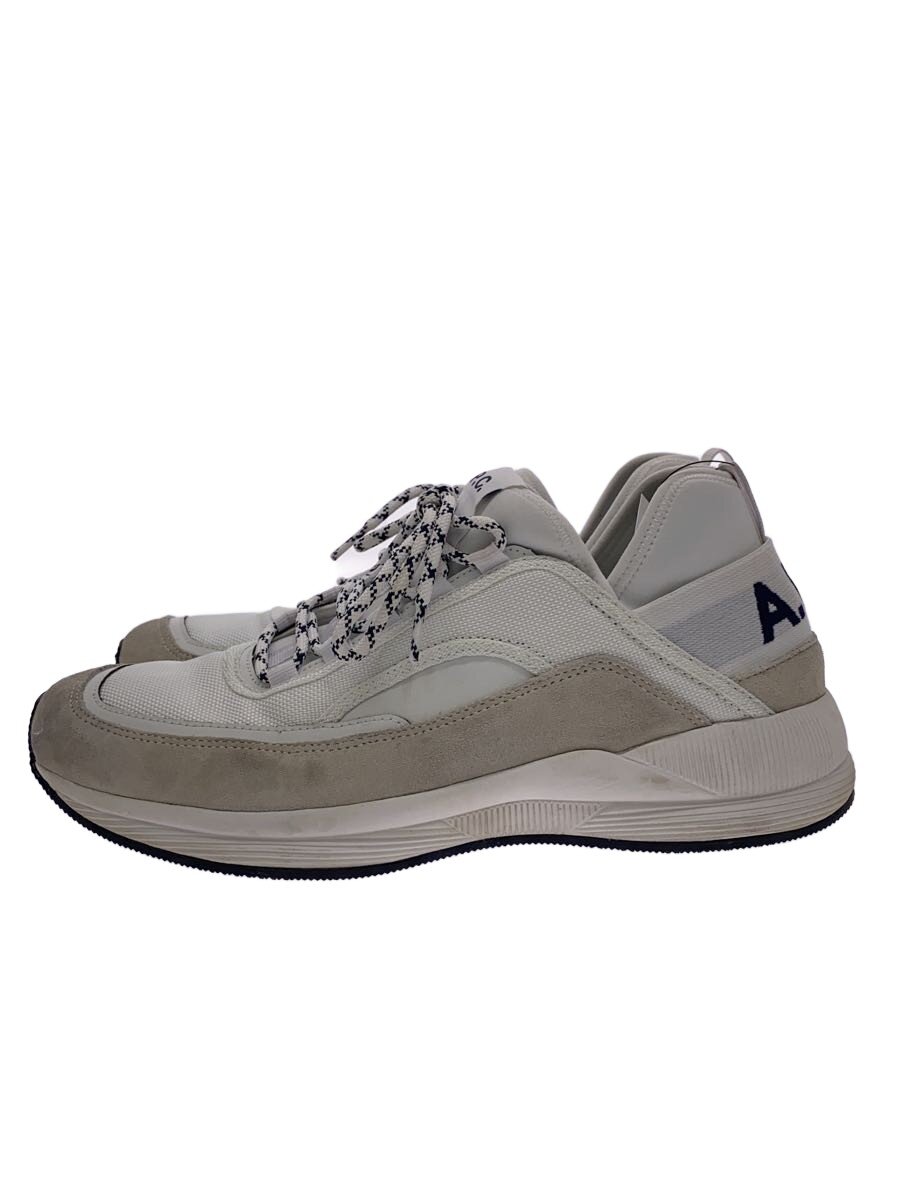 【中古】A.P.C.◆ローカットスニーカー/43/WHT/24245-1-03020//【シューズ】