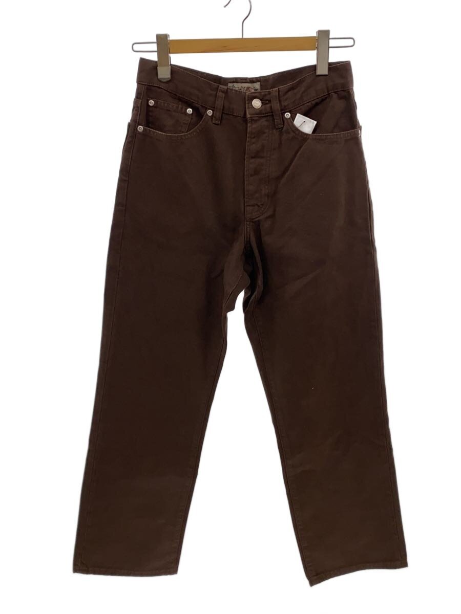 【中古】STUSSY◆CLASSIC JEAN WASHED CANVAS/ボトム/28/コットン/BRW/116659【メンズウェア】｜2ｎｄ STREET 店