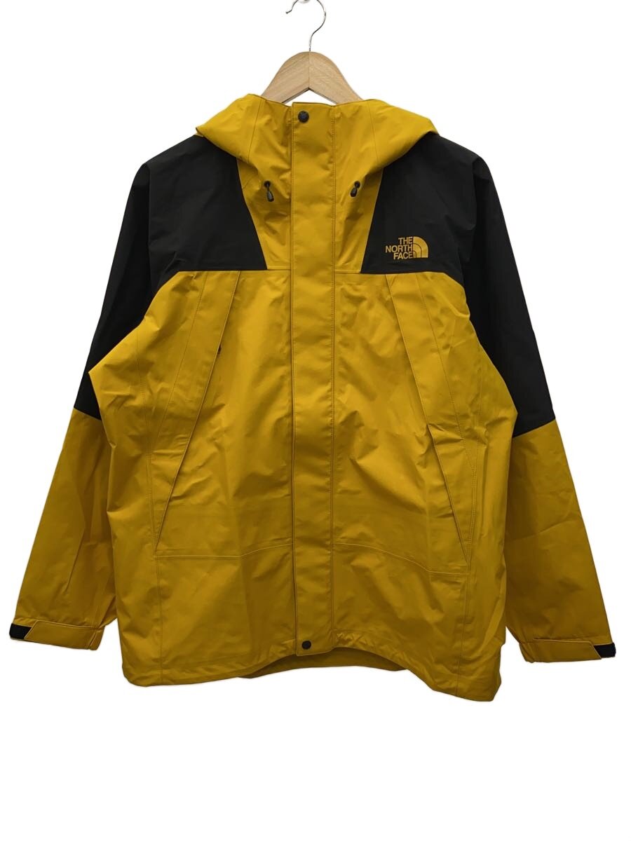 【中古】THE NORTH FACE◆MOUNTAIN ROUNDER JACKET_マウンテンラウンダージャケット/M/ポリエステル/YLW【メンズウェア】