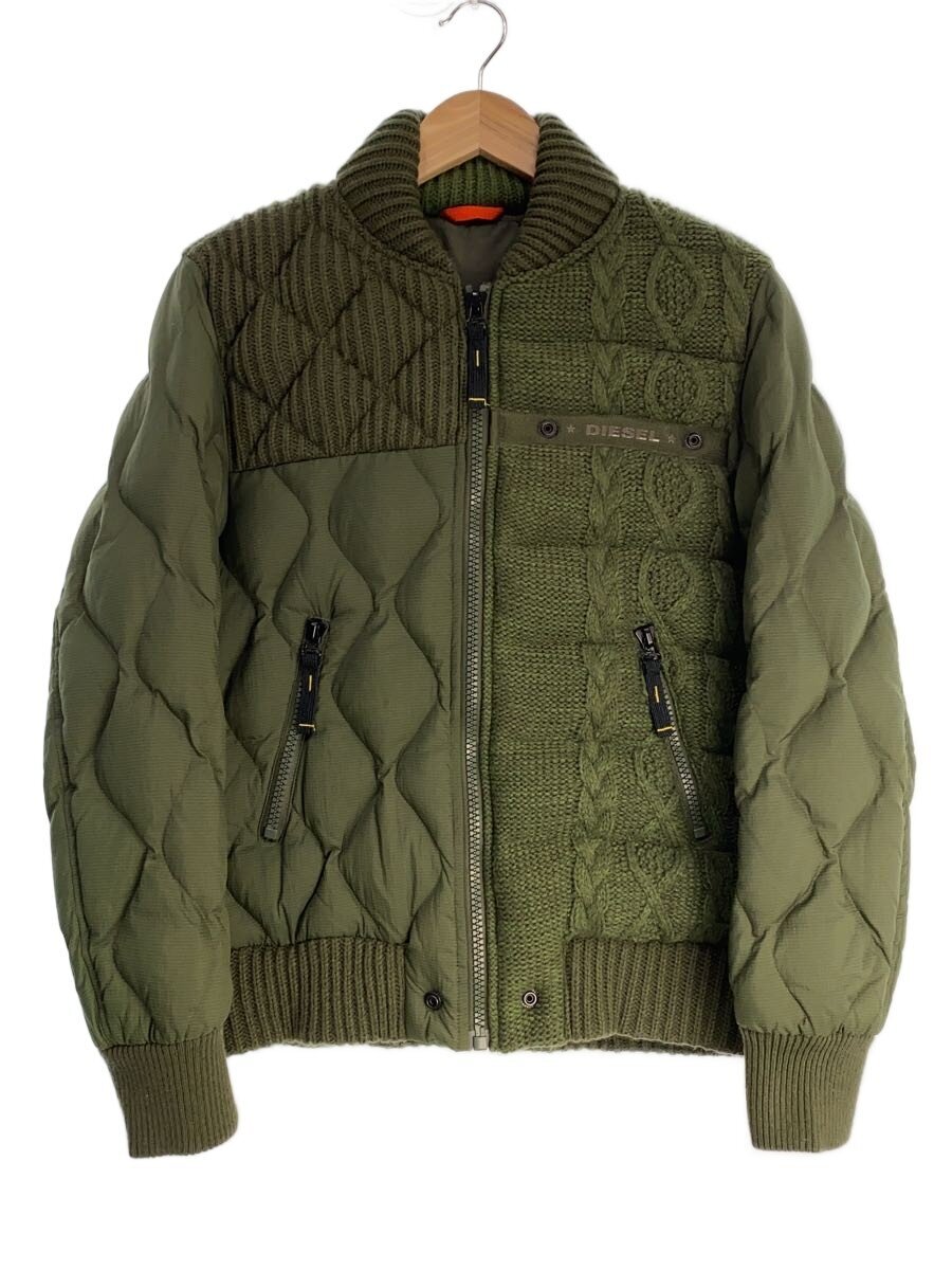 【中古】DIESEL◆ダウンジャケット/S/ナイロン/GRN/00E8F203//【メンズウェア】|2nd STREET 店