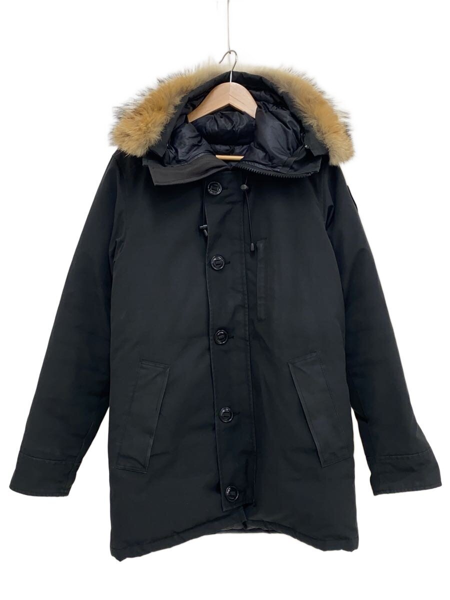 【中古】CANADA GOOSE◆CHATEAU PARKA BLACK LABEL/S/ポリエステル/BLK/3426MB//【メンズウェア】