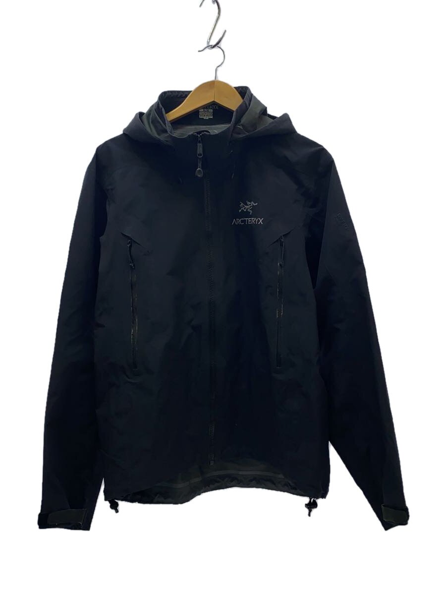 【中古】ARC’TERYX◆00s/BETA AR JACKET/M/ナイロン/黒いこと/境界線の外側汚れた状態有//【メンズウェア】