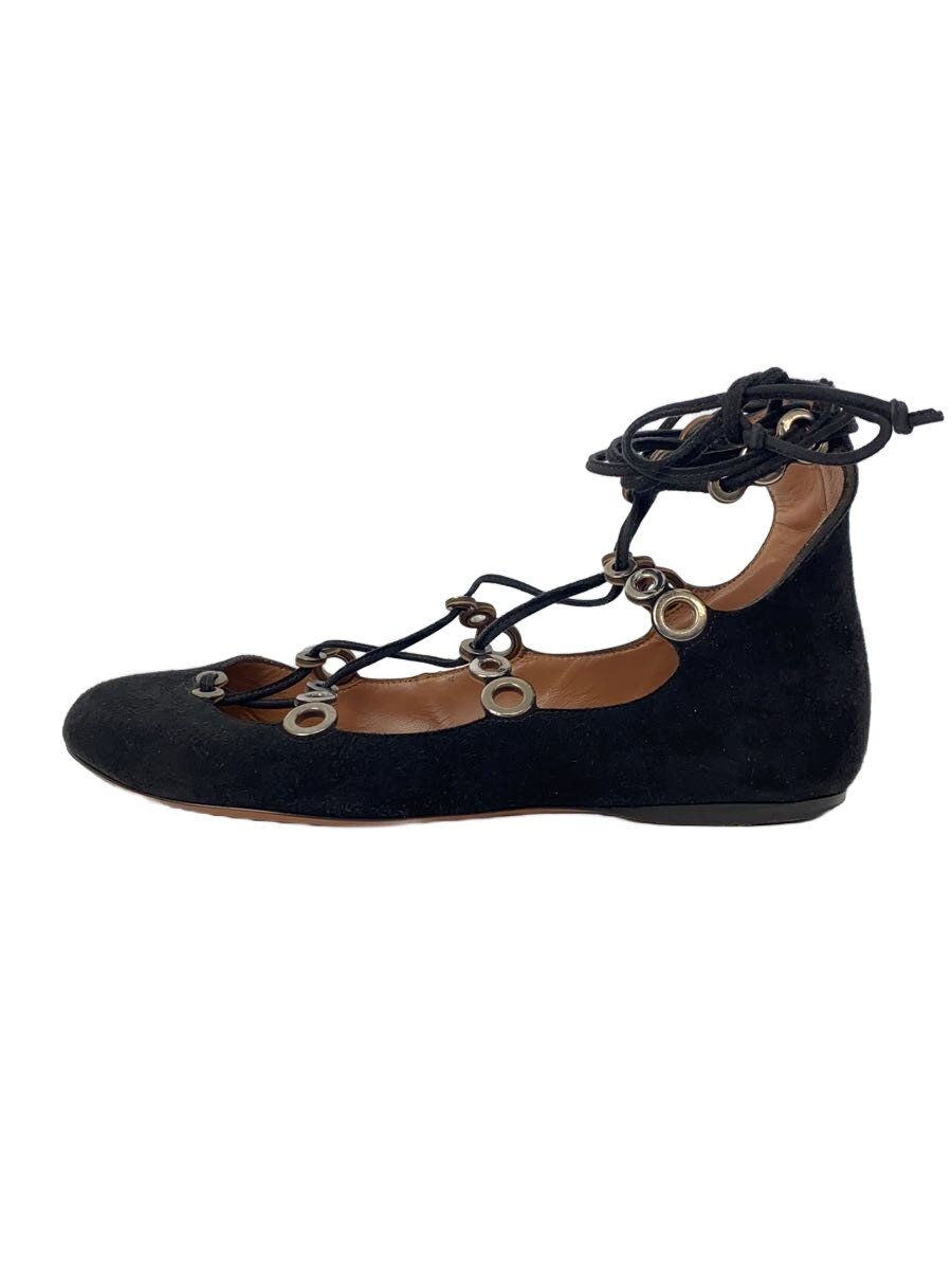 【中古】ALAIA◆シューズ/35/BLK【シューズ】
