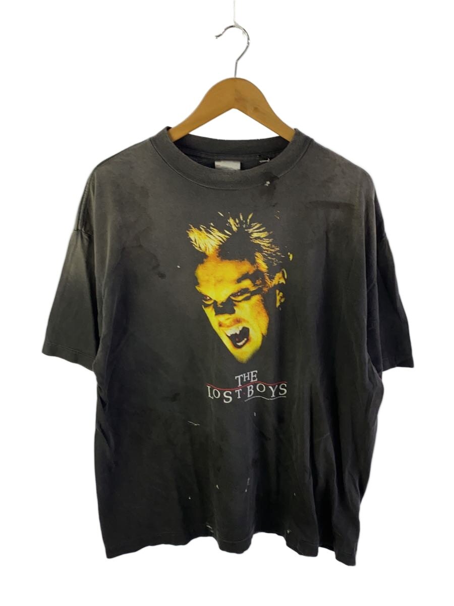 【中古】SAINT MICHAEL◆プルオーバー/XL/綿織物/黒いこと/Sm-HR3-000-C51/SAINT Mxxxxxx//【メンズウェア】