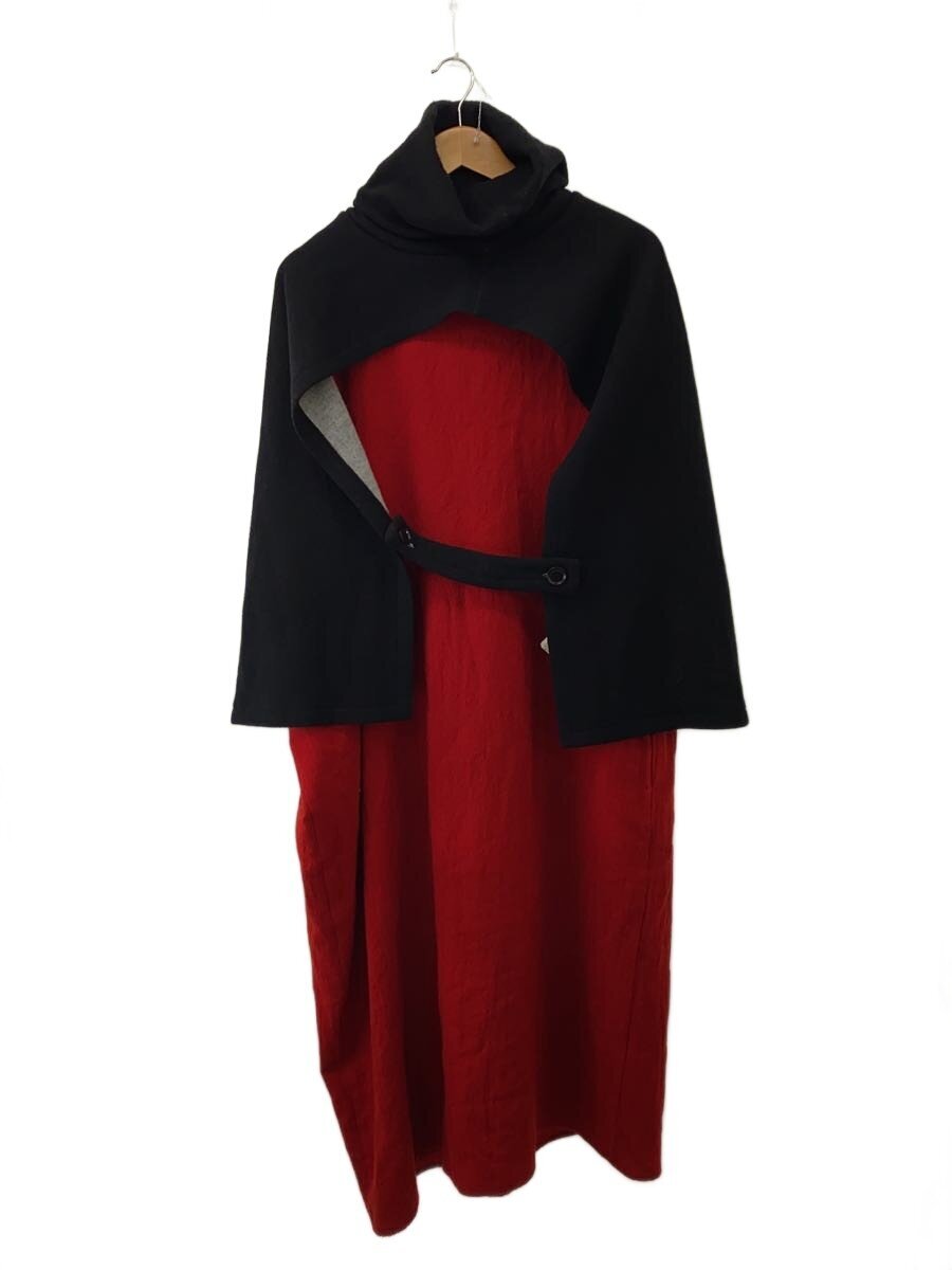 【中古】Y’s◆ノースリーブ衣装/2/羊毛/RED/yb-d07-126//【レディース御召しもの】