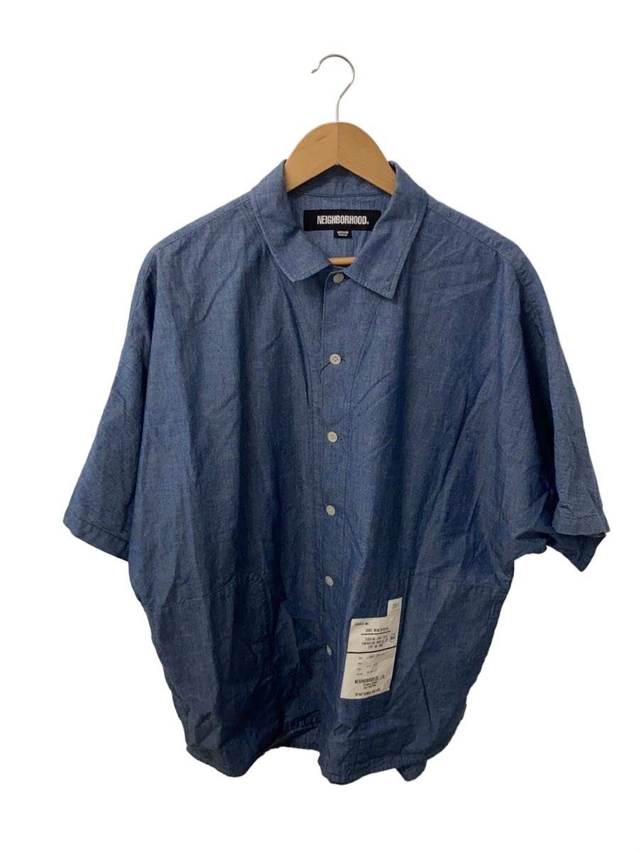 【中古】NEIGHBORHOOD◆DOLMANSLEEVE SS SHIRT/半袖シャツ/M/コットン/IDG/251AQNH-SHM02//【メンズウェア】|2nd STREET 店